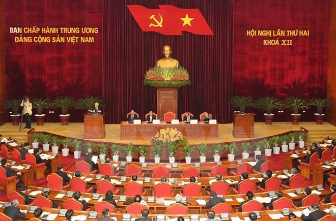 2nd meeting of the 12th Party Central Committee closes - ảnh 1